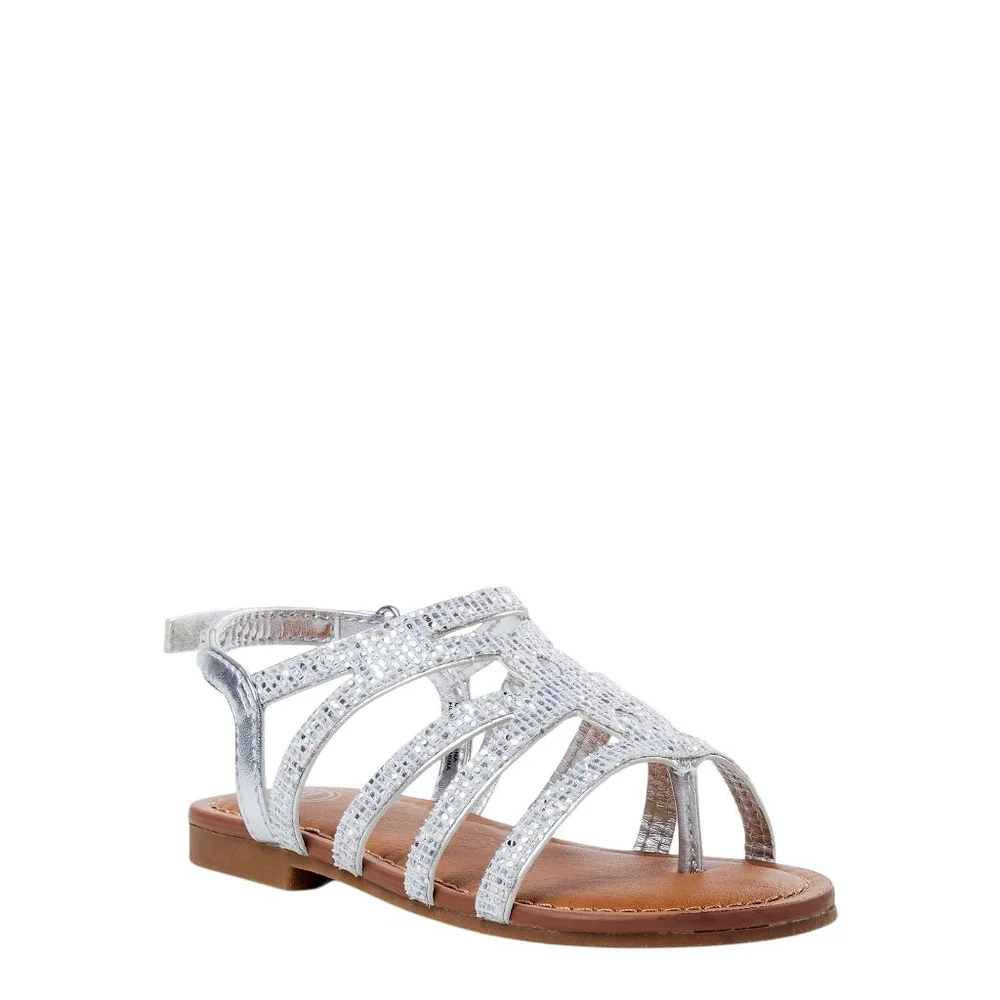 Dazzling Rhinestone Toddler Girls Sandles